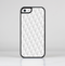 The White Studded Seamless Pattern Skin-Sert Case for the Apple iPhone 5c