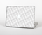 The White Studded Seamless Pattern Skin Set for the Apple MacBook Pro 15"