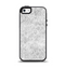 The White Textured Lace Apple iPhone 5-5s Otterbox Symmetry Case Skin Set