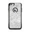 The White Textured Lace Apple iPhone 6 Plus Otterbox Commuter Case Skin Set