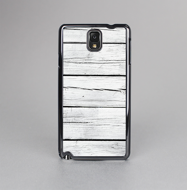 The White Wood Planks Skin-Sert Case for the Samsung Galaxy Note 3