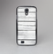 The White Wood Planks Skin-Sert Case for the Samsung Galaxy S4