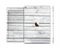 The White Wood Planks Skin Set for the Apple iPad Air 2