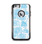 The White and Blue Raining Yarn Clouds Apple iPhone 6 Plus Otterbox Commuter Case Skin Set