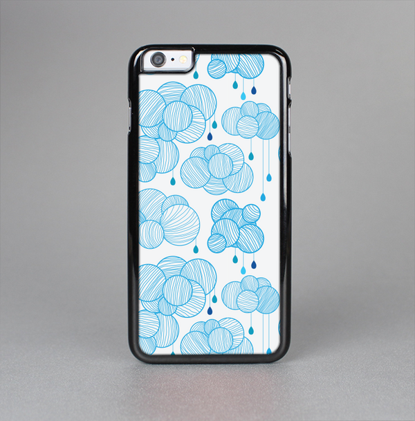 The White and Blue Raining Yarn Clouds Skin-Sert Case for the Apple iPhone 6