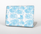 The White and Blue Raining Yarn Clouds Skin Set for the Apple MacBook Air 11"