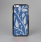 The White and Blue Vector Branches Skin-Sert Case for the Apple iPhone 6