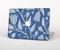 The White and Blue Vector Branches Skin Set for the Apple MacBook Air 11"
