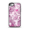 The White and Pink Birds with Floral Pattern Apple iPhone 5-5s Otterbox Symmetry Case Skin Set