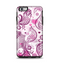 The White and Pink Birds with Floral Pattern Apple iPhone 6 Plus Otterbox Symmetry Case Skin Set