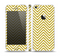 The White & vintage Green Sharp Chevron Pattern Skin Set for the Apple iPhone 5