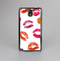 The White with Colored Pucker Lip Prints Skin-Sert Case for the Samsung Galaxy Note 3