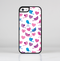 The White with Pink & Blue Vector Tweety Birds Skin-Sert Case for the Apple iPhone 5c