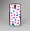 The White with Pink & Blue Vector Tweety Birds Skin-Sert Case for the Samsung Galaxy S4