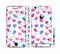 The White with Pink & Blue Vector Tweety Birds Sectioned Skin Series for the Apple iPhone 6