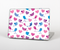 The White with Pink & Blue Vector Tweety Birds Skin Set for the Apple MacBook Air 11"