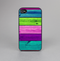 The Wide Neon Wood Planks Skin-Sert Case for the Apple iPhone 4-4s