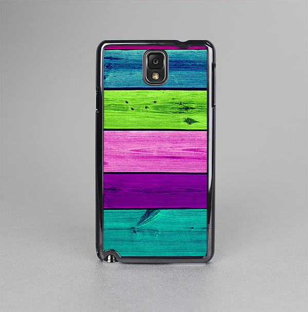 The Wide Neon Wood Planks Skin-Sert Case for the Samsung Galaxy Note 3