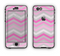 The Wide Pink Vintage Colored Chevron Pattern V6 Apple iPhone 6 Plus LifeProof Nuud Case Skin Set