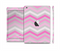 The Wide Pink Vintage Colored Chevron Pattern V6 Full Body Skin Set for the Apple iPad Mini 2