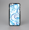 The Wild Blue Swirly Vector Water Pattern Skin-Sert Case for the Apple iPhone 6