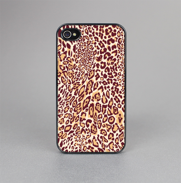 The Wild Leopard Print Skin-Sert Case for the Apple iPhone 4-4s