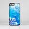 The Winter Abstract Blue Skin-Sert Case for the Apple iPhone 5/5s
