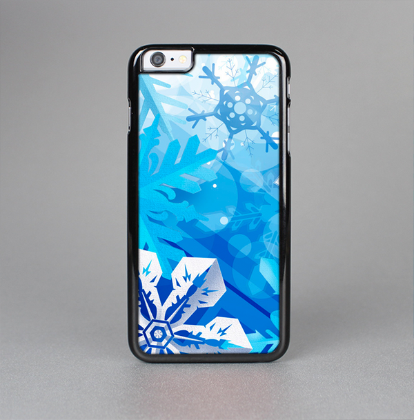 The Winter Abstract Blue Skin-Sert Case for the Apple iPhone 6