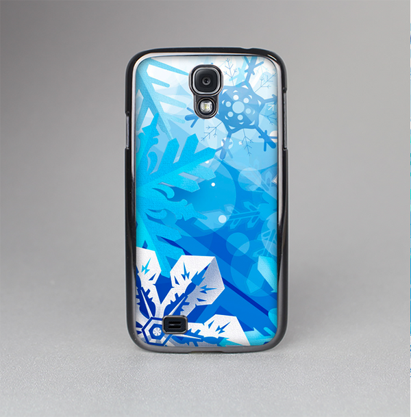 The Winter Abstract Blue Skin-Sert Case for the Samsung Galaxy S4