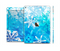 The Winter Abstract Blue Skin Set for the Apple iPad Air 2