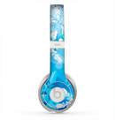 The Winter Abstract Blue Skin for the Beats by Dre Solo 2 Headphones