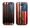 The Wooden Grungy American Flag Skin For The Samsung Galaxy S4