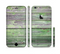 The Wooden Planks with Chipped Green Paint Sectioned Skin Series for the Apple iPhone 6