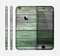 The Wooden Planks with Chipped Green Paint Skin for the Apple iPhone 6