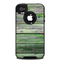 The Wooden Planks with Chipped Green Paint Skin for the iPhone 4-4s OtterBox Commuter Case