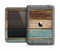 The Wooden Planks with Chipped Green and Brown Paint Apple iPad Mini LifeProof Fre Case Skin Set