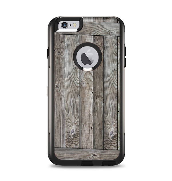 The Wooden Wall-Panel Apple iPhone 6 Plus Otterbox Commuter Case Skin Set