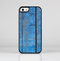 The Worn Blue Paint on Wooden Planks Skin-Sert Case for the Apple iPhone 5/5s