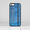 The Worn Blue Paint on Wooden Planks Skin-Sert Case for the Apple iPhone 5c