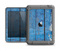 The Worn Blue Paint on Wooden Planks Apple iPad Mini LifeProof Nuud Case Skin Set