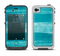 The Worn Blue Texture Apple iPhone 4-4s LifeProof Fre Case Skin Set