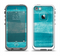 The Worn Blue Texture Apple iPhone 5-5s LifeProof Fre Case Skin Set