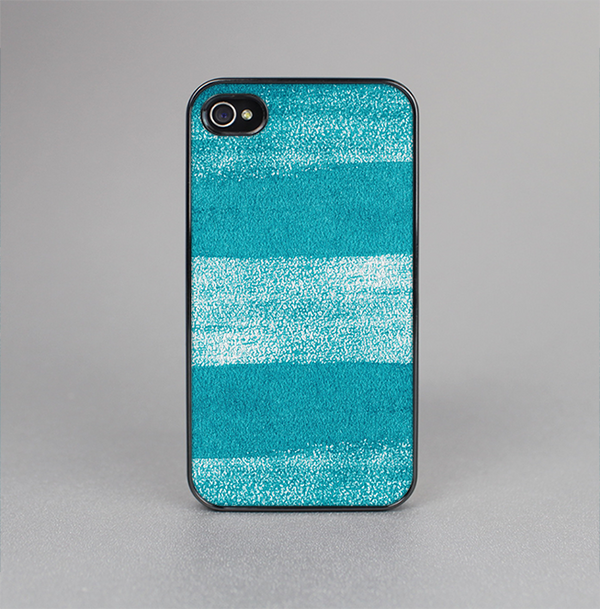 The Worn Blue Texture Skin-Sert Case for the Apple iPhone 4-4s