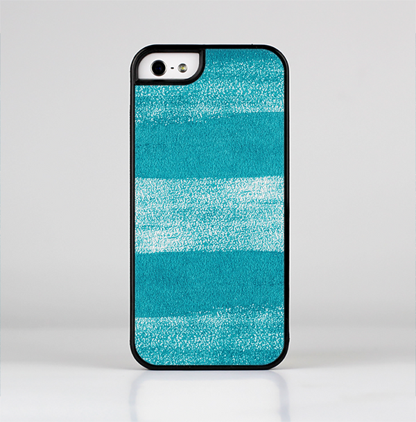 The Worn Blue Texture Skin-Sert Case for the Apple iPhone 5/5s