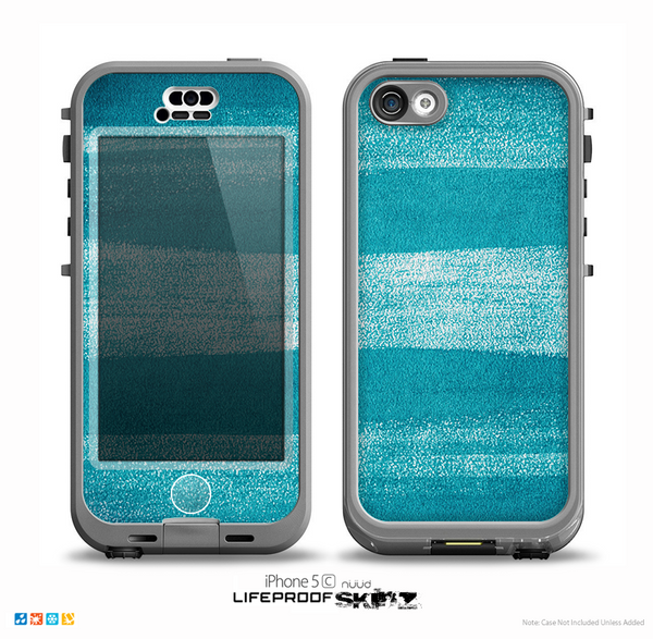 The Worn Blue Texture Skin for the iPhone 5c nüüd LifeProof Case