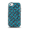 The Worn Dark Blue Checkered Starry Pattern Apple iPhone 5c Otterbox Symmetry Case Skin Set