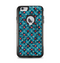 The Worn Dark Blue Checkered Starry Pattern Apple iPhone 6 Plus Otterbox Commuter Case Skin Set