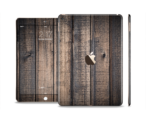 The Worn Planks of Wood Skin Set for the Apple iPad Air 2