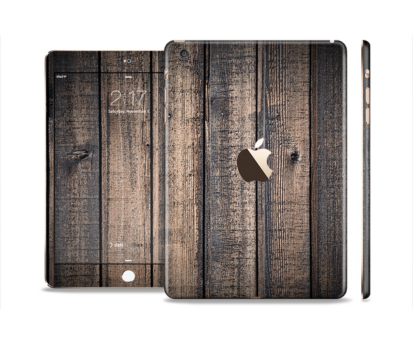 The Worn Planks of Wood Full Body Skin Set for the Apple iPad Mini 2