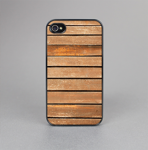 The Worn Wooden Panks Skin-Sert Case for the Apple iPhone 4-4s
